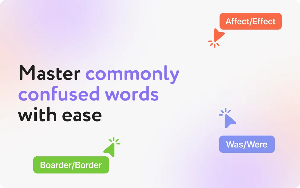 Confusing Words
